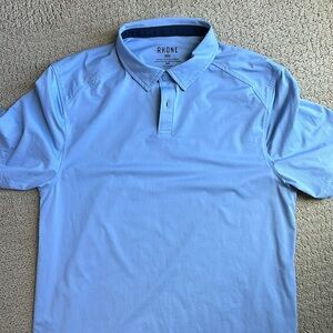 Rhône Commuter Polo, light blue sized small